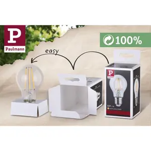 Lampadina a filamento LED 230v Paulmann 470lm 2700K image-3