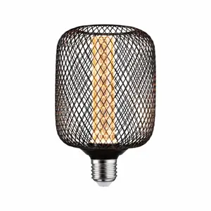 Led-pære Paulmann Metallic Glow Standard 230 V Zyl Spiral E27 230V 200lm 1800K image-1