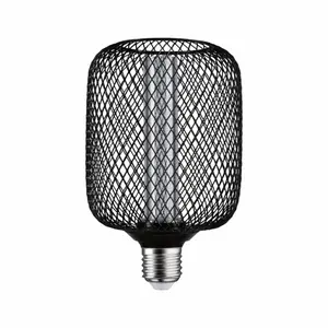 Led-pære Paulmann Metallic Glow Standard 230 V Zyl Spiral E27 230V 200lm 1800K image-0