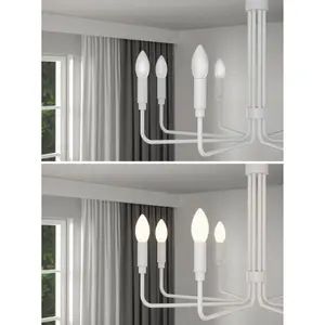 Lampadina a filamento di candela a led Paulmann 230 V E14 470lm 2700K image-2