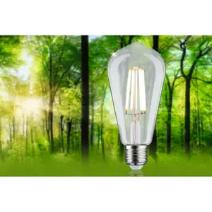 Led-Glühbirne Paulmann 230 V ST64 E27 840lm 3000K image-3