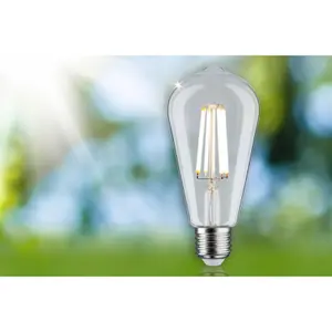 Led-Glühbirne Paulmann 230 V ST64 E27 840lm 3000K image-2