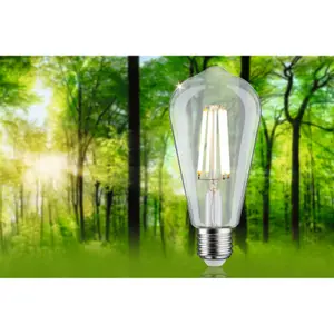 Led-Glühbirne Paulmann 230 V ST64 E27 840lm 4000K image-4