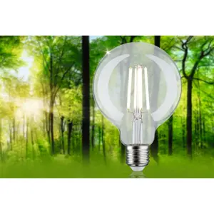 Żarówka kulista LED Paulmann 230 V G95 E27 840lm 4000K image-3