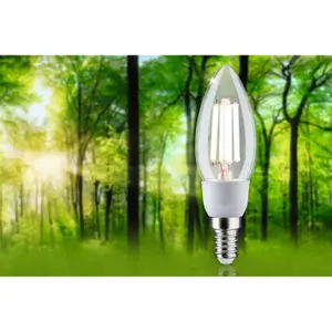 Lampadina a filamento di candela a led Paulmann Eco-Line 230 V E14 525lm 3000K image-3
