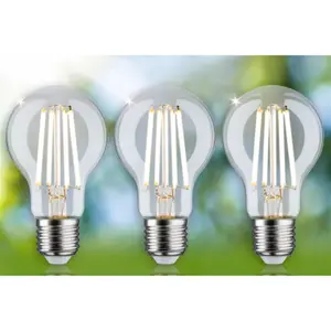 Lote de 3 bombillas de filamento LED Paulmann Eco-Line 230 V 3x840lm 3000K image-2