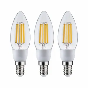 Glühbirne Glühfaden Led-Kerze Paulmann Eco-Line 230 V E14 3x525lm 3000K image-1