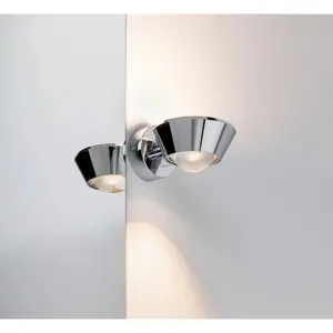 Dimmbare Led-Wandleuchte Paulmann Sabik IP44 image-4