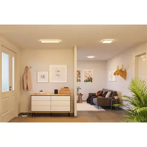 Kwadratowy panel LED Paulmann Atria Shine Backlight IP44 293x293mm 3000K image-1