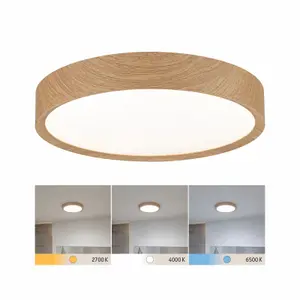 Led plafondlamp Paulmann Tega IP44 white switch 230V 1200lm image-1