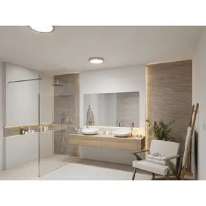 Led plafondlamp Paulmann Tega IP44 white switch 230V 1200lm image-3