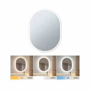 Miroir lumineux LED Paulmann Mirra IP44 1400lm 230V image-1