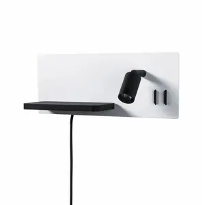 Led wall lamp Paulmann Serra 2700K 650lm / 200lm 230V image-1