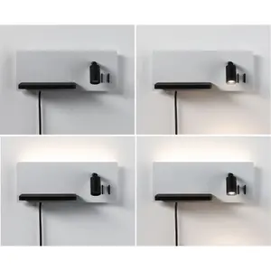 Led wall lamp Paulmann Serra 2700K 650lm / 200lm 230V image-2