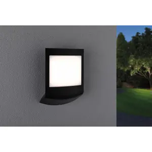 Buiten led wandlamp met bewegingsmelder Paulmann Padea Smart Home Zigbee IP44 198x71mm 550lm 230V RGBW+ image-1