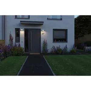 Outdoor led wall lamp Paulmann Mesana IP44 66mm 3000K 800lm 230V image-4