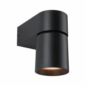 Insect-friendly led outdoor wall light Paulmann Kimu IP44 80mm 2200K 500lm 230V 70° image-0