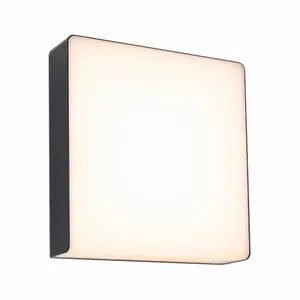 led-außenwandleuchte hochfrequenzsensor Paulmann Azalena IP44 250mm 3000K 700lm 230V