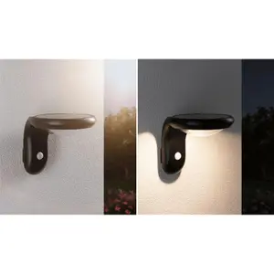 Buiten led wandlamp met bewegingsmelder Paulmann Diskola IP44 180x234mm 3000K 400lm image-3