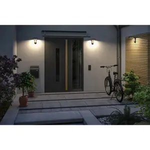 Buiten led wandlamp met bewegingsmelder Paulmann Diskola IP44 180x234mm 3000K 400lm image-4