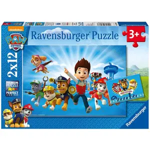 Double puzzle of 12 pieces Paw Patrol image-0