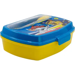 Brooddoos met bestek voor kinderen Paw Patrol image-0