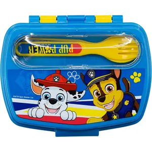 Brooddoos met bestek voor kinderen Paw Patrol image-1