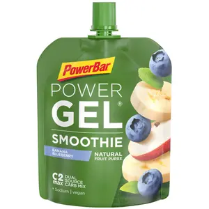 Bebidas PowerBar PowerGel Smoothie 16x90gr Banana Blueberry image-0