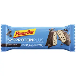 Bars PowerBar 52% ProteinPlus Low Sugar Cookies & Cream (x20) image-1