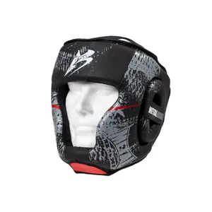 Volgelaats bokshelm voor kinderen Metal Boxe furious image-0