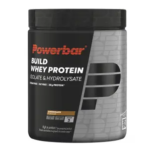 Nutrition protéinée isolate & hydrolysate chocolate PowerBar Build Whey image-0