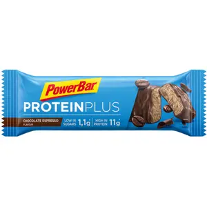 Bares PowerBar ProteinPlus Low Sugar 30x35gr Chocolate Esspresso image-0