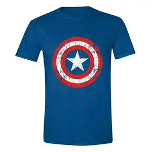 T-shirt PCMerch Marvel Captain America Cracked Shield
