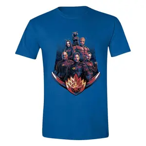 Camiseta PCMerch Marvel Guardians Of The Galaxy Vol. 3 Distressed Group Pose image-0