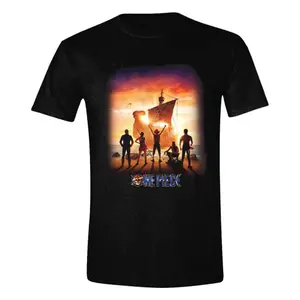 T-shirt PCMerch One Piece Live Action Sunset Poster image-0