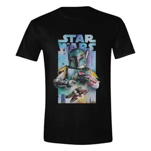 T-shirt PCMerch Star Wars Boba Fett Poster