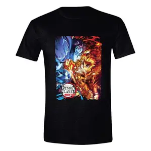 T-shirt PCMerch Demon Slayer Water and Flame image-0