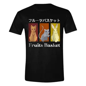 T-shirt PCMerch Fruits Baksket Cat Rabbit Cat image-0