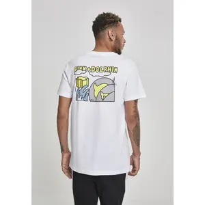 T-shirt Pink Dolphin level up image-3