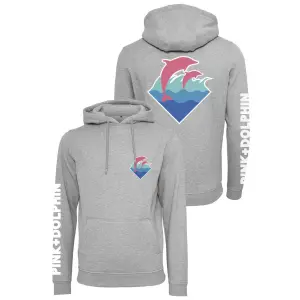 Hoodie Pink Dolphin logo image-2