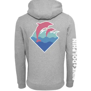 Hoodie Pink Dolphin logo image-1
