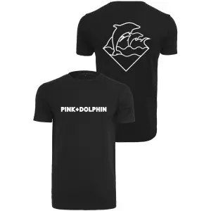T-shirt Pink Dolphin colorless logo image-2