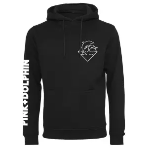 Kapuzenpulli Pink Dolphin colorless logo image-0