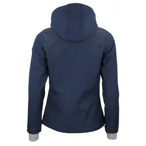 Damen Fleece-Zip-Hoodie Peak Mountain Softshell image-1