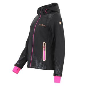 Damen Fleece-Zip-Hoodie Peak Mountain Softshell image-2
