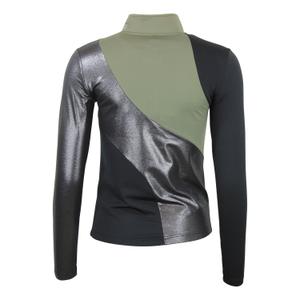 Camiseta de manga larga con cremallera para mujer Peak Mountain Aramis image-1