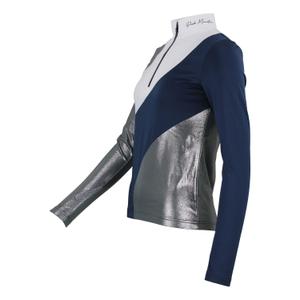 Camiseta de manga larga con cremallera para mujer Peak Mountain Aramis image-2