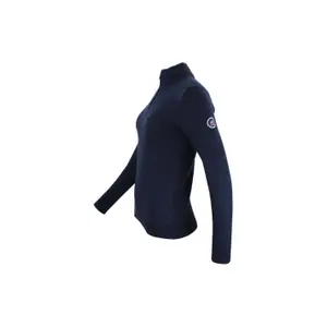 Women's 1/2 zip turtleneck sweater Peak Mountain Acharlito image-2