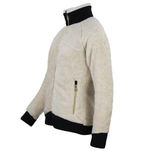 Women's zipped fleece Peak Mountain Coral Sherpa 300G image-2