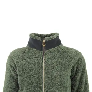 Women's zipped fleece Peak Mountain Coral Sherpa 300G image-2